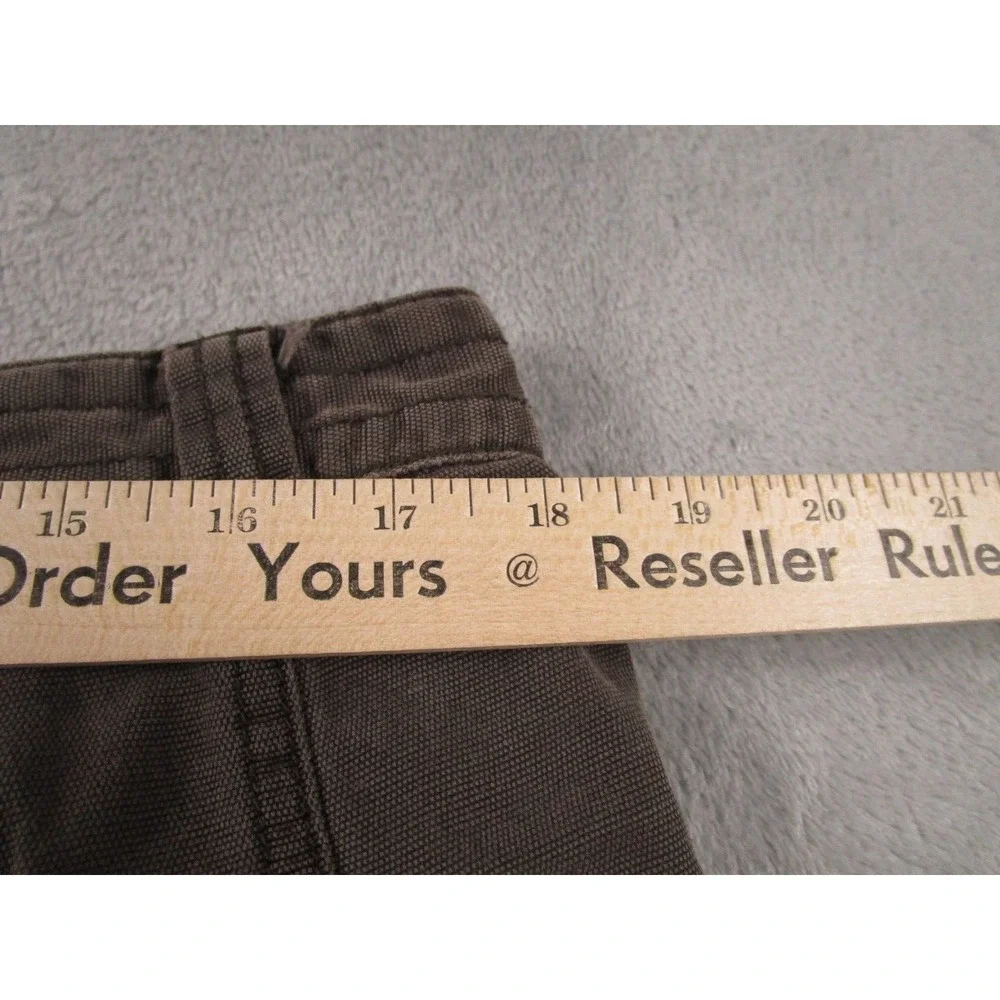 Tommy Bahama Shorts Mens 36 Brown Cargo Pockets Casual‎ Dad Distressed